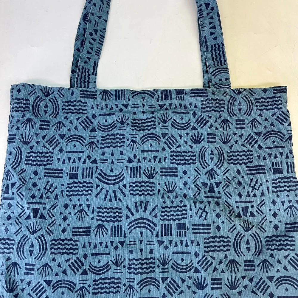 Patagonia‎ Protected Peaks 59280 Tribal Organic Cotton Canvas Market Tote Bag